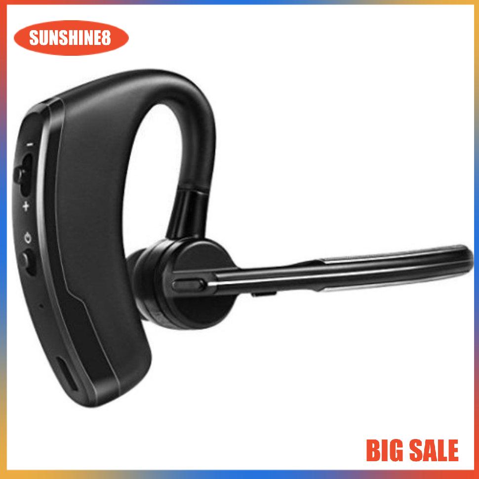 【SUN】V8 Earphone Headset Handsfree One For Two Stereo Voice Control Hifi Headphone