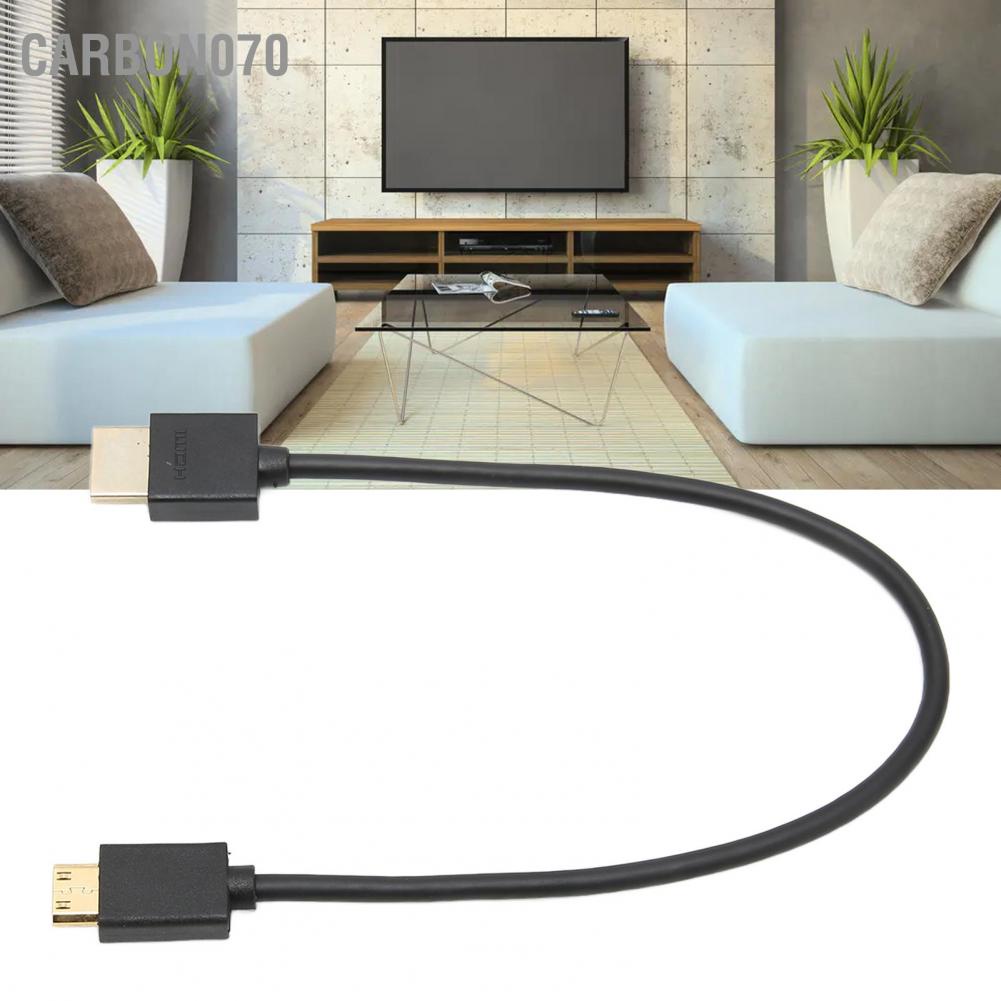 Hàng HOT Cáp chuyển Mini HD 4K Khả năng tương thích đa thiết bị di động nhẹ【Carbon070】