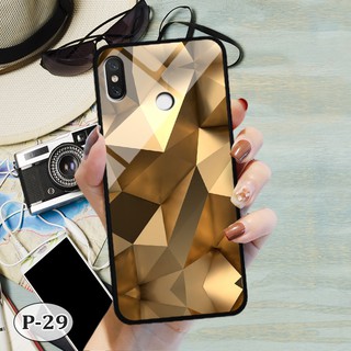 Ốp lưng kính Xiaomi Mi 8- hình 3D