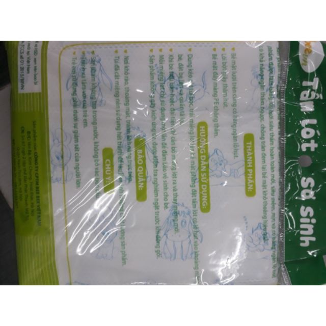Combo 5 bịch tấm lót phân su mama