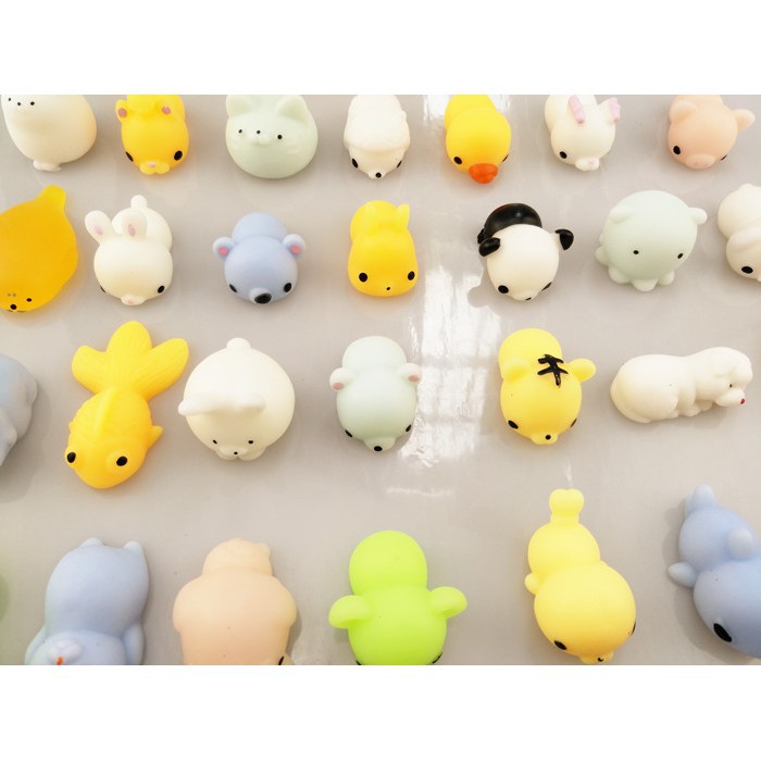 Squishy Mochi dễ thương , mềm bóp đã mã VBQ26 W5 in 1