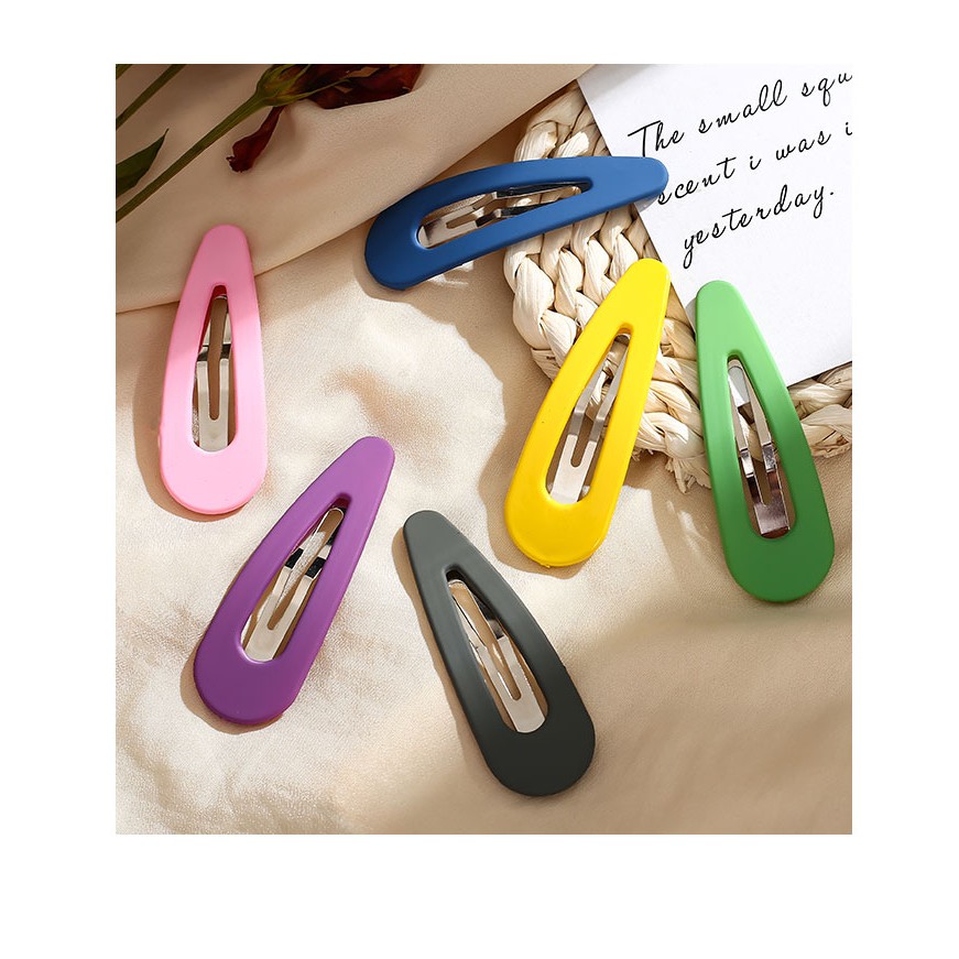 Kẹp tóc nhiều màu ngọt ngào cho nữ