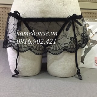 Quần kẹp tất LOVER403 - kèm tất đùi cùng màu