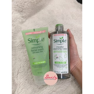 [BILL ANH] TẨY TRANG SIMPLE MICELLAR WATER