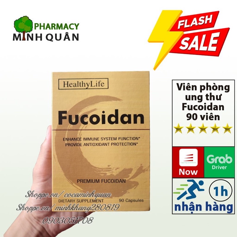 Fucoidan viên uống hỗ trợ phòng và điều t.rị ung thư của Mỹ [HÀNG TỐT