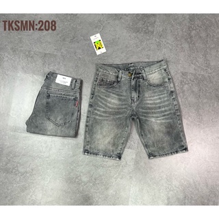 Quần jean short nam trơn,ảnh thật shop tự chụp