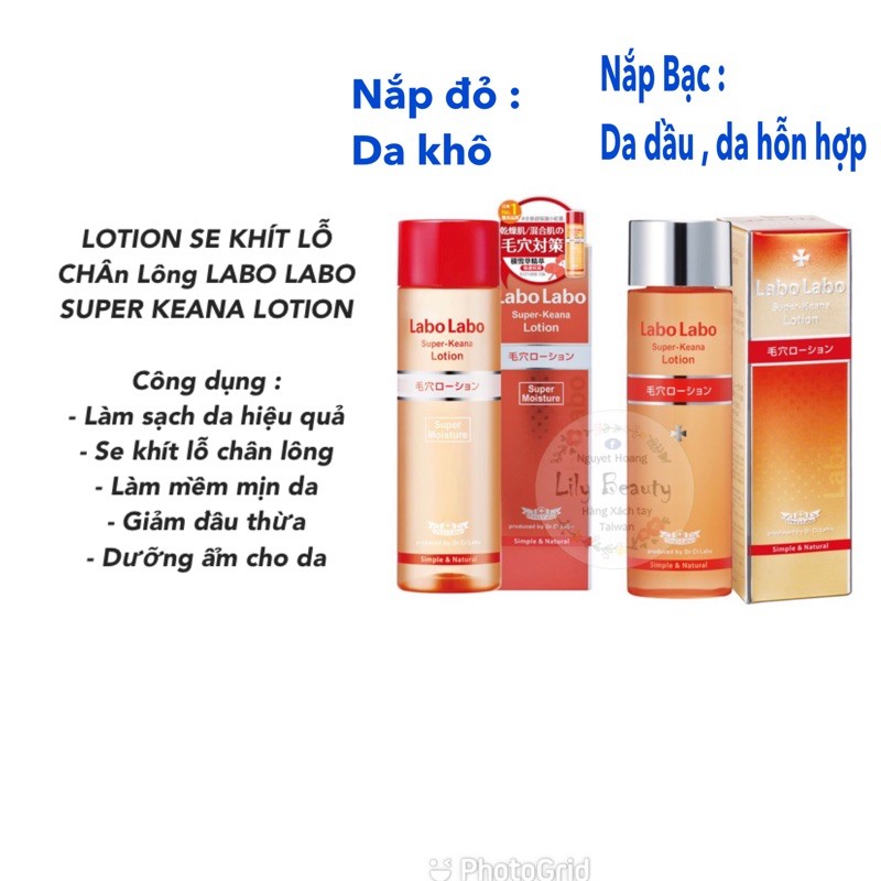 Nước hoa hồng LABO LABO