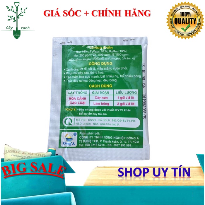 Chế phẩm kích thích ra hoa tạo mầm hoa cực mạnh Micro Green 16-31-16