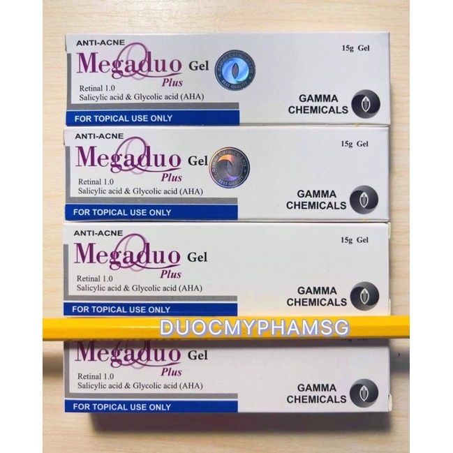 Megaduo PLus gel giảm mụn thâm trẻ hoá làn da