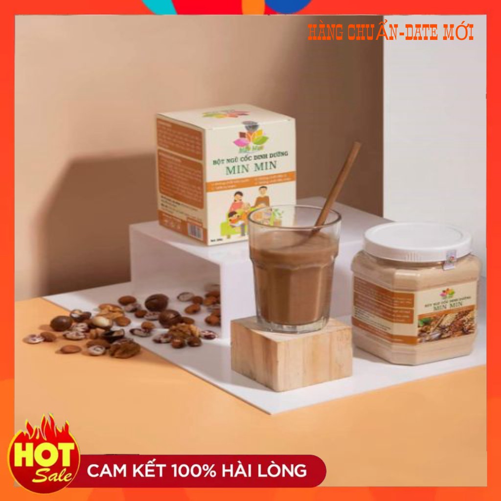 Ngũ cốc lợi sữa Min Min - Ngũ Cốc mẹ bầu 1hộp 500g- Ngũ cốc lợi sữa Hena | BigBuy360 - bigbuy360.vn