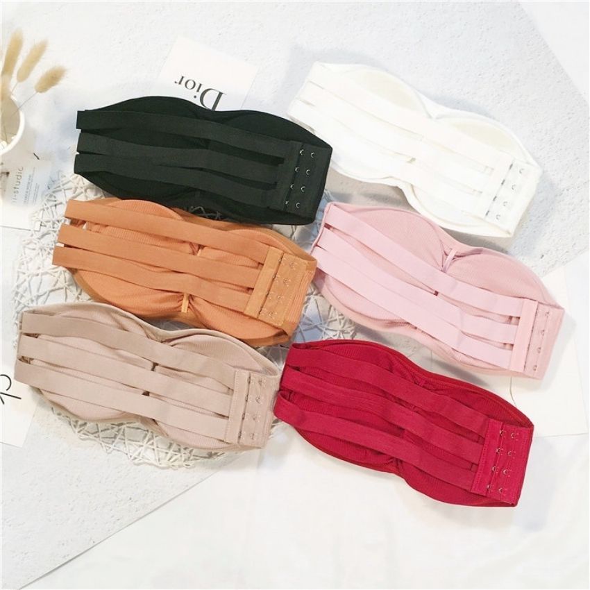 Áo Bra Nữ Không Dây - Bra Nữ Cúp Ngực 3 Nấc Cài Siêu ôm đẩy ngực, co dãn cực tốt  B819