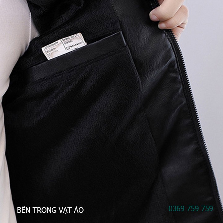 Áo Khoác Da Nam Biker Jaket Chất Đẹp
