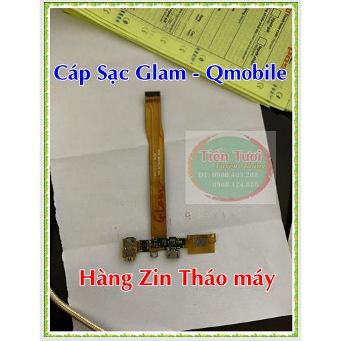 [Mã ELORDER5 giảm 10K đơn 20K] Cáp Sạc Q Glam -Qmobile (Cũ Tháo Máy )