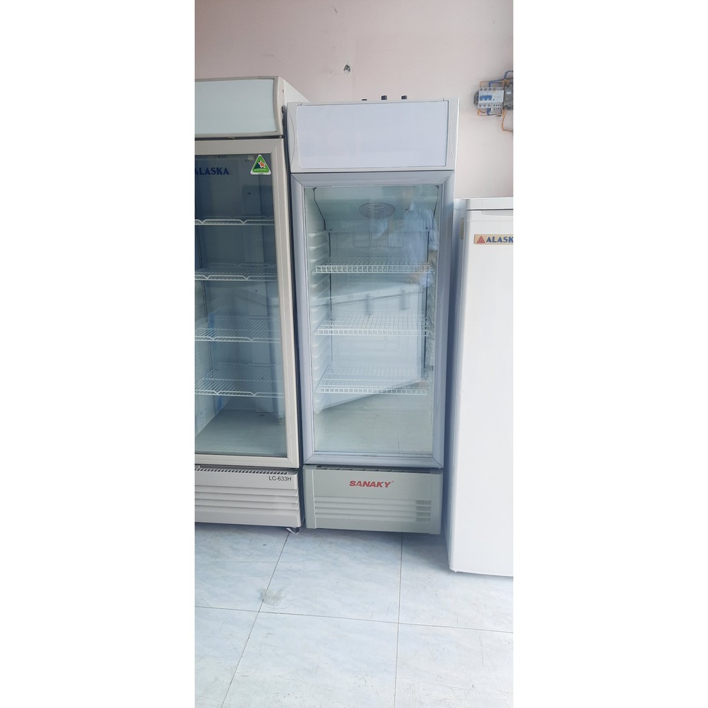 tủ mát trưng bày sanaky 300 lít, còn mới trên 85%