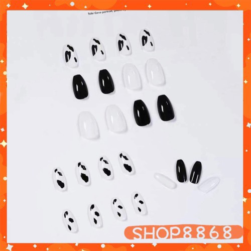 Set 24 nail dán móng nhiều mẫu siêu xinh - SHOP8868