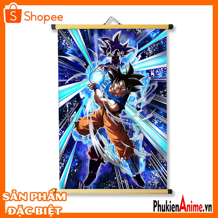 Shop Anime Hcm - Tranh treo vải 40x60 Anime Dragon Ball