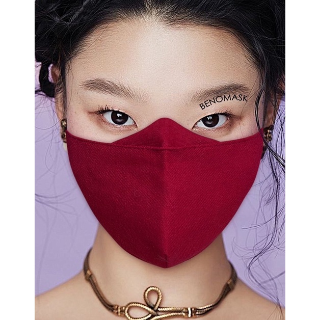 KHẨU TRANG VẢI LINEN SIÊU NHẸ THOÁNG KHÍ(Thêu tên theo yêu cầu) | BigBuy360 - bigbuy360.vn