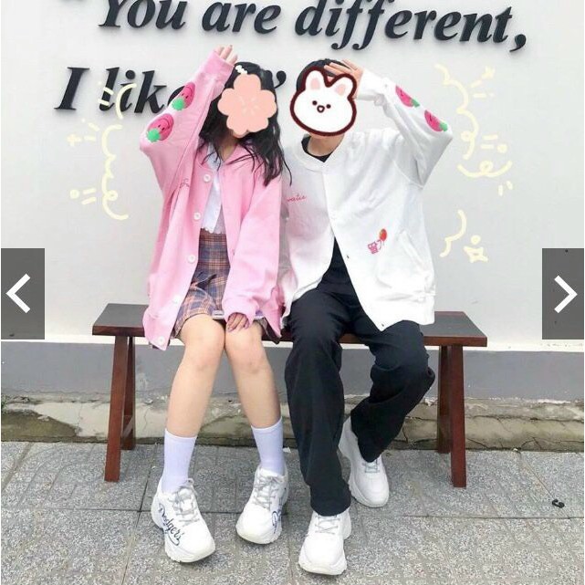Áo Khoác Hoodie 💖 Áo Hoodie Nam Nữ Unisex TRÁI DÂU Dễ Thương 2 Màu | BigBuy360 - bigbuy360.vn