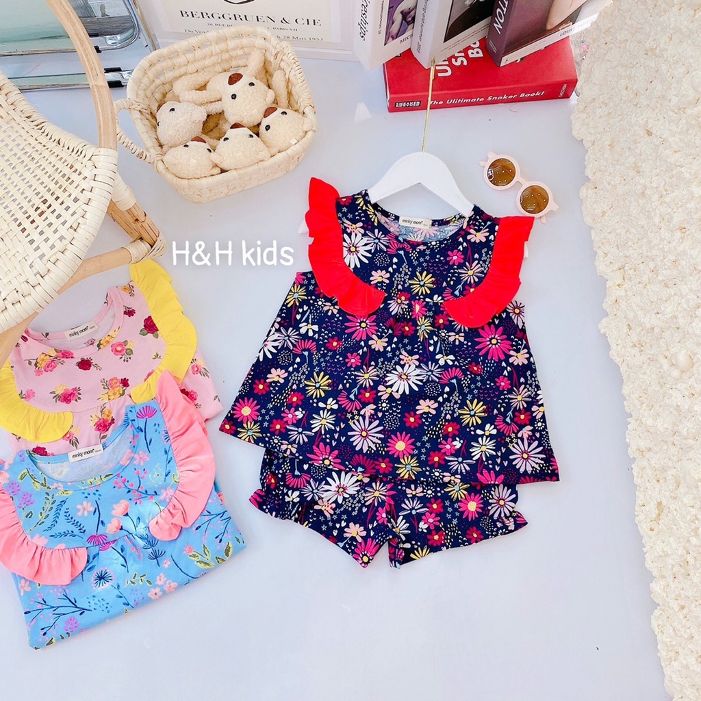 ( 10 - 20kg) Bộ bèo mặc nhà cho bé gái.