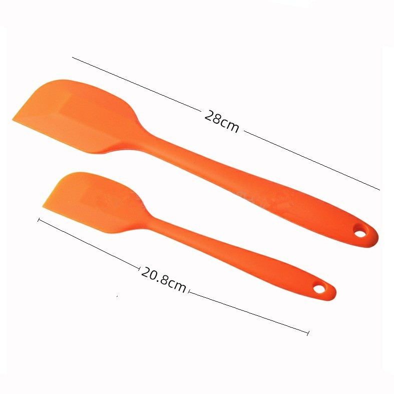 SG - Cây trộn bột làm bánh spatula, phới silicon vét bột nấu ăn chịu nhiệt