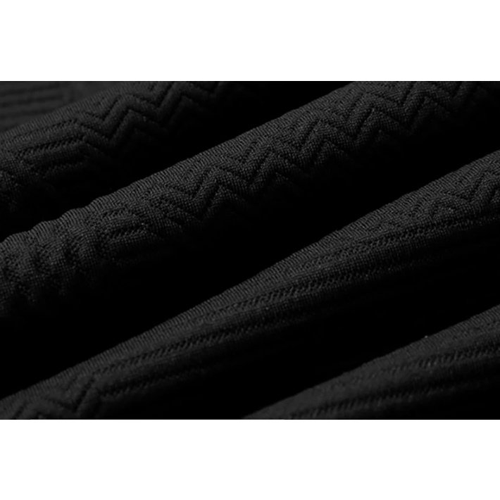 Áo sweater Tay Dài Cổ Đứng Dáng Rộng Màu Trơn Có Khóa Kéo Thoải Mái Thời Trang Xuân Thu Cho Nam