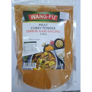 Bột Cari Thịt Malaysia 1kg Wang-Fu/ Meat Cury Powder - Nhập Khẩu Malaysia
