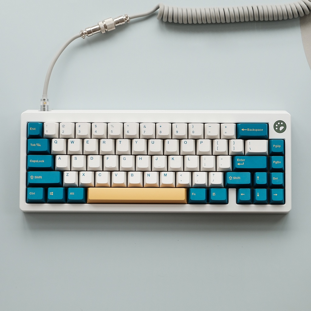 Cấu hình OEM 127 Phím PBT keycap Dye Thăng hoa ANSI Layout Keycap cho Bàn phím cơ chơi game Cherry MX Switch
