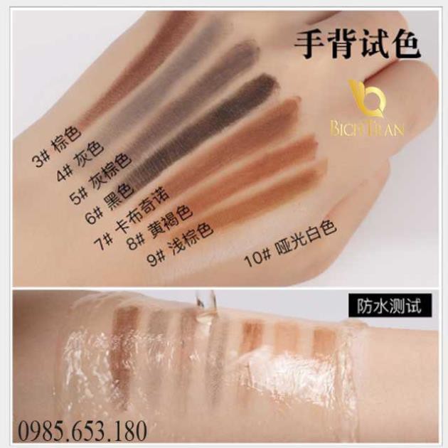 Chì xé kẻ mày Haozhuang cứng phẩy sợi Eyebrow dùng trong phun xăm và trang điểm.