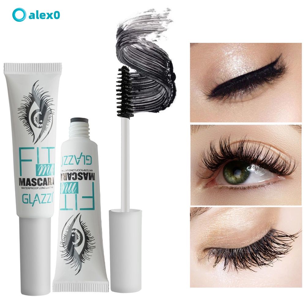 Mascara uốn cong làm dày lông mi kháng nước chống mồ hôi không dễ nhòe
