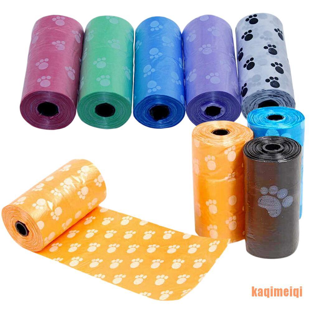 1 Cuộn 15 Túi Đựng Chất Thải Cho Thú Cưng