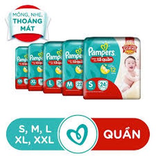 Bỉm pamper dán/ quần đủ size l30/m34/l36/l54/m40/m60/nb52