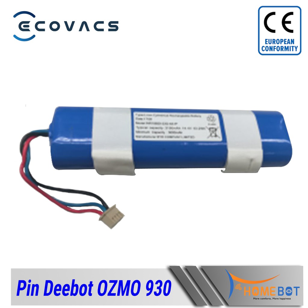 Pin robot Ecovacs Deebot OZMO 930