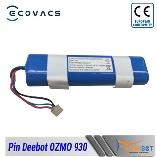Pin robot Ecovacs Deebot OZMO 930