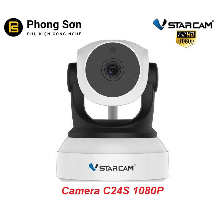 Camera wifi IP Vstarcam C24s Full HD 1080P , Bảo hành 12 tháng | BigBuy360 - bigbuy360.vn