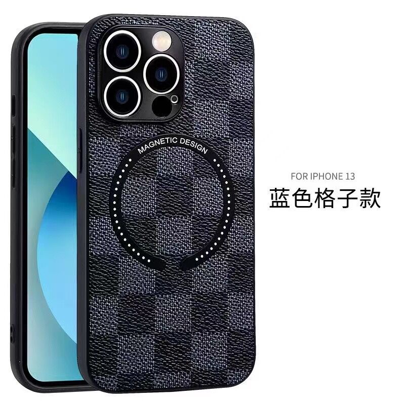 Mới! Ốp Điện Thoại Da Nhám Từ Tính Kết Cấu Sợi Carbon Cho iPhone 11 12 Pro Max 13 Pro Max 14 Pro Max