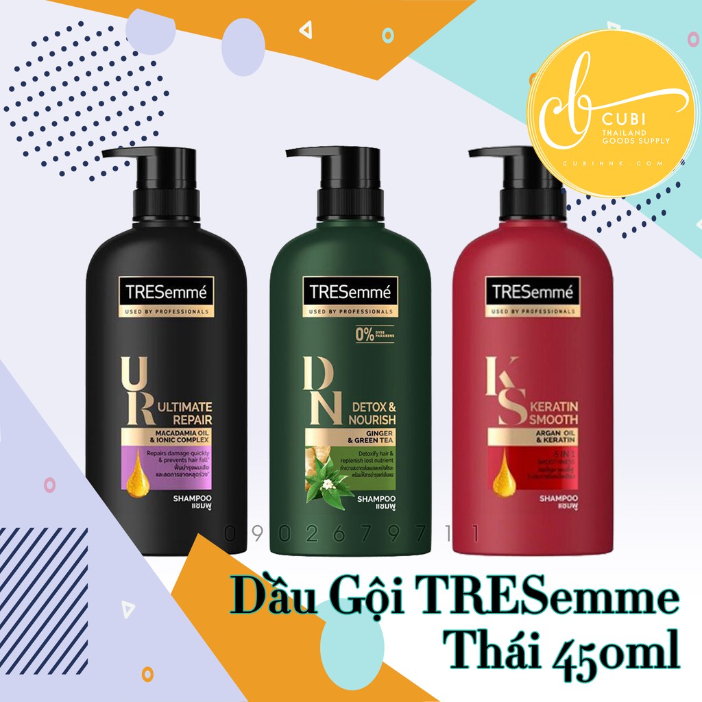 Dầu gội - dầu xả Tresemme Thái Lan