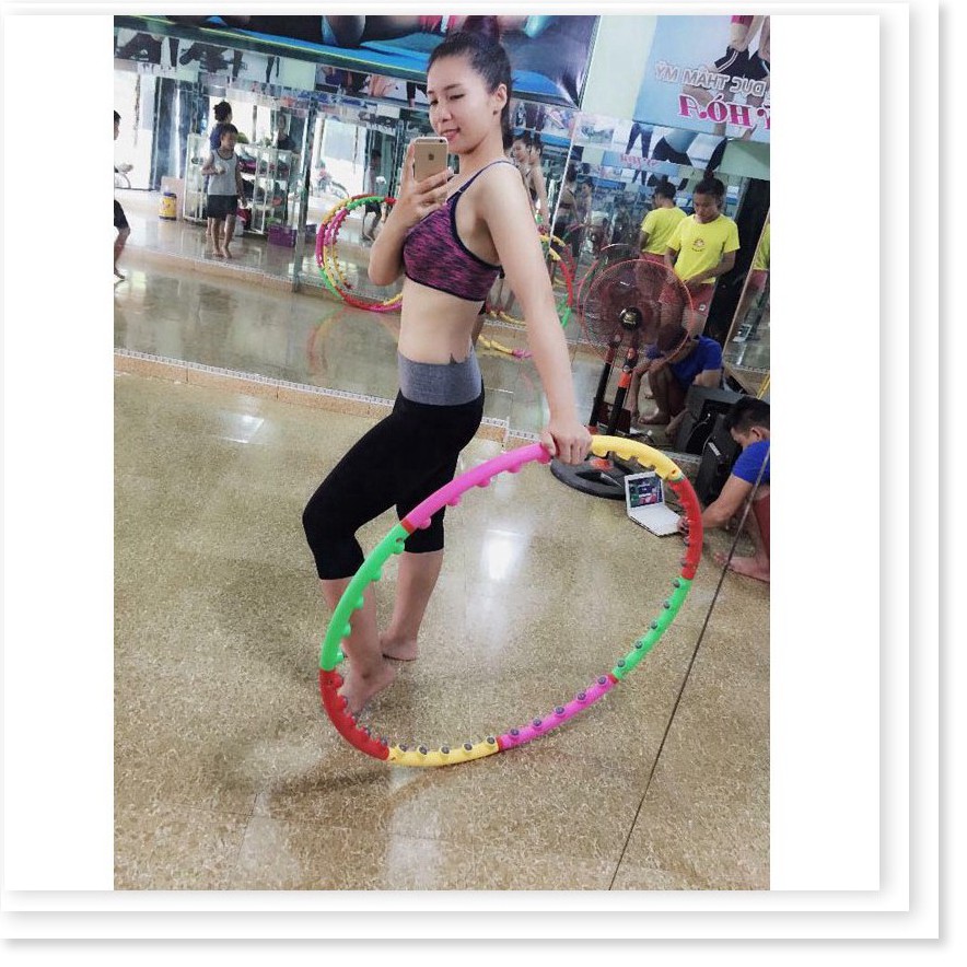 Vòng Lắc Hoạt Tính MASSAGE Gỉam Eo HULA HOOP