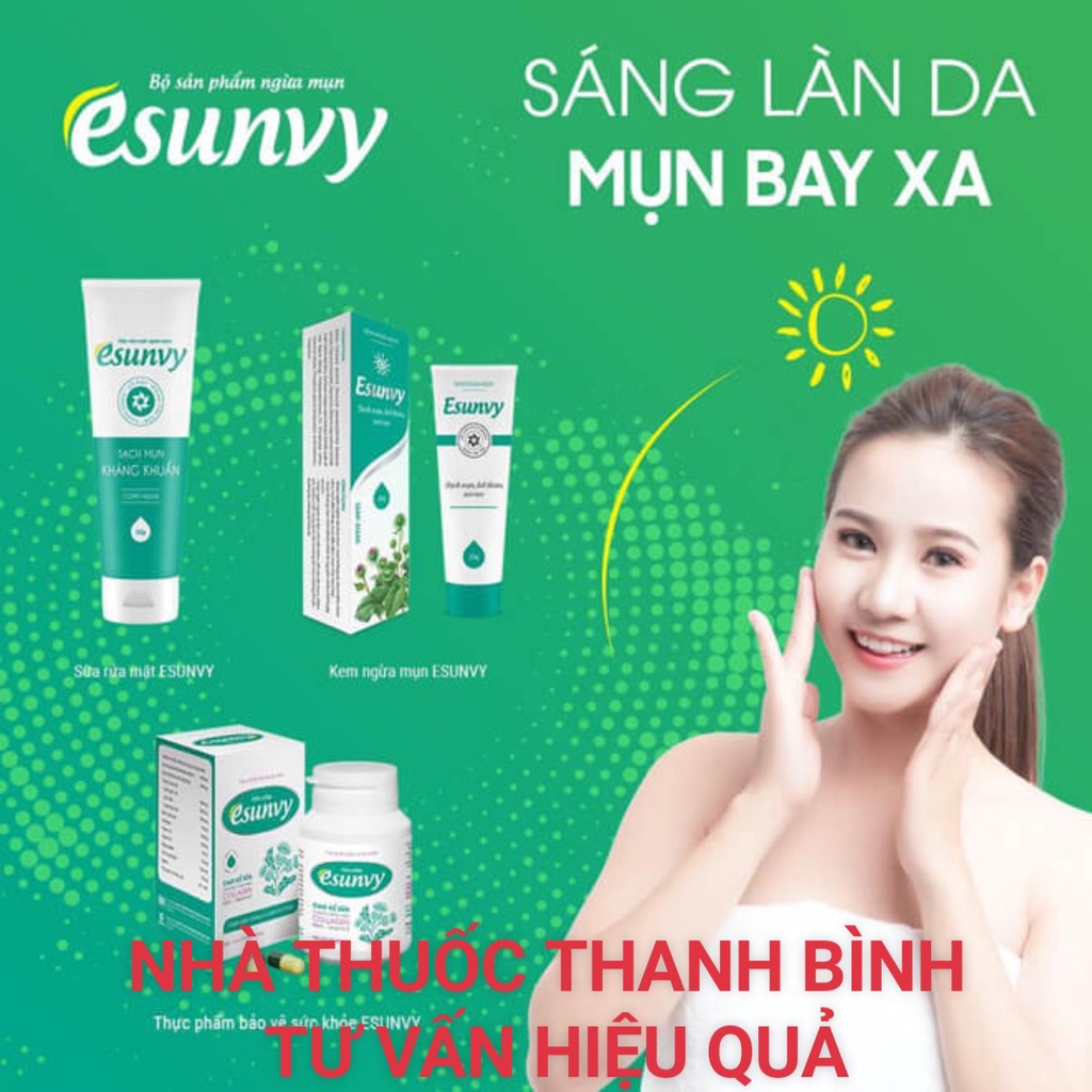 SỮA RỬA MẶT NGỪA MỤN ESUNVY