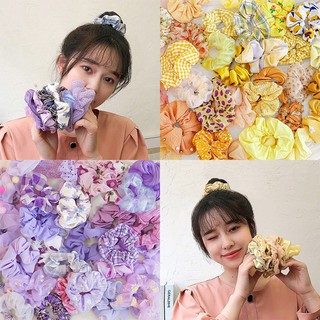 B26 - Dây Cột Tóc Bằng Vải Voan Chiffon Nữ Tính Cho Nữ