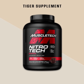Nitrotech ripped whey protein hỗ trợ tăng cơ giảm mỡ nitrotech muscletech 4lbs
