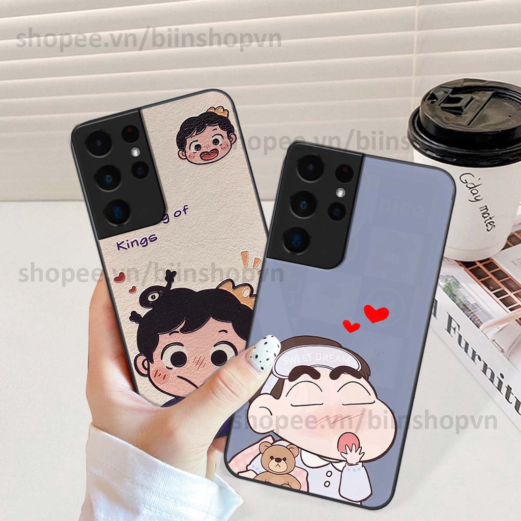 Ốp Samsung S21 Ultra in hình baby siêu dễ thương, ngộ nghĩnh đáng yêu