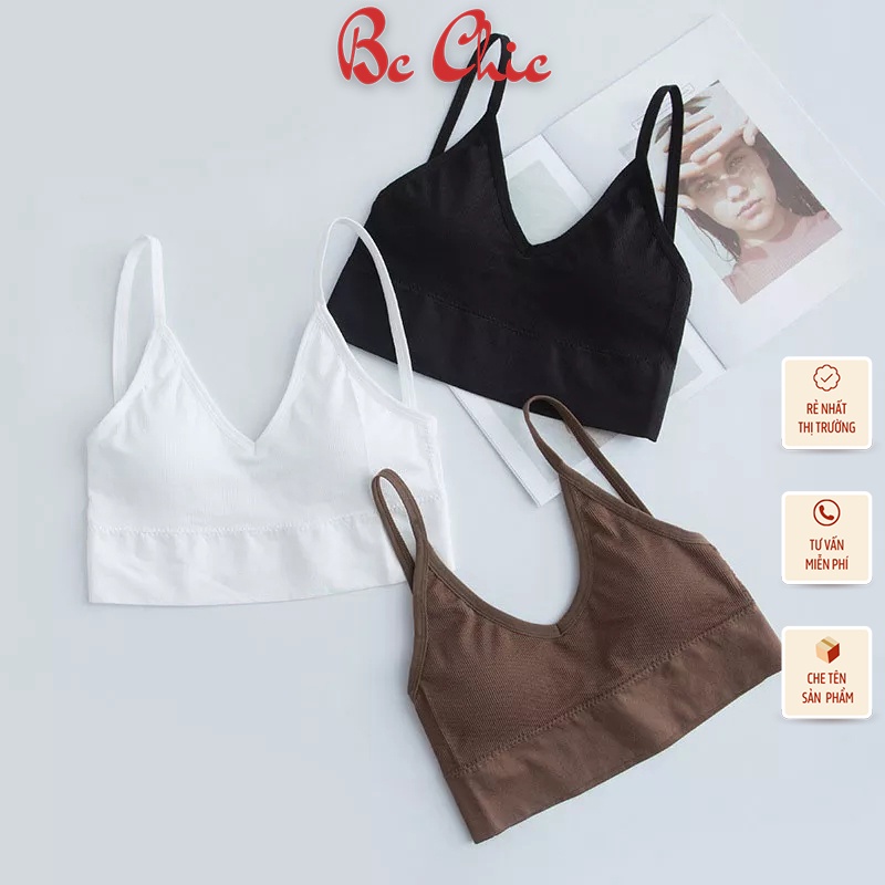 Áo Lót Nữ - Áo Bra nâng vòng một gợi cảm lưng chữ U co giãn BC_CHIC LINGERIE