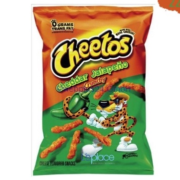 Bánh Snack Cheetos Cheddar Jalapeno 227g