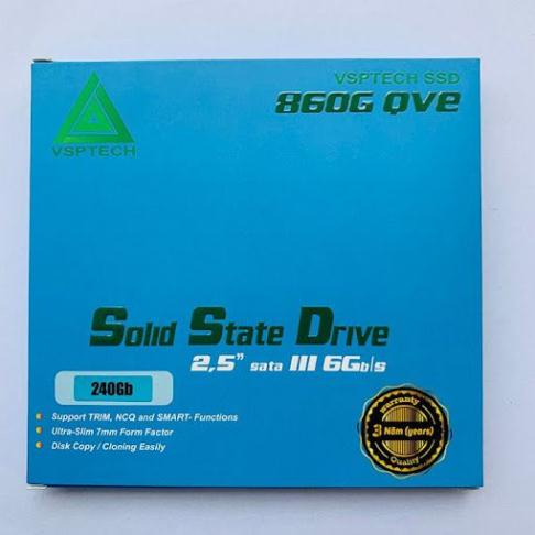 Ổ cứng SSD 240G VSPTECH 860G QVE chính hãng, bảo hành 36 tháng mydt | BigBuy360 - bigbuy360.vn