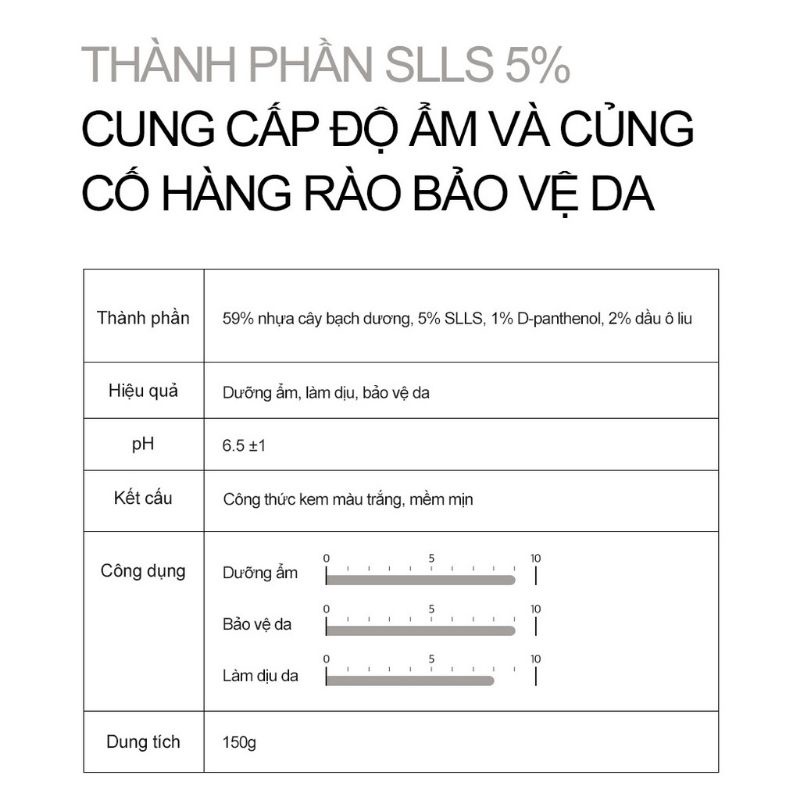 Kem dưỡng bảo vệ da Skin Barrier Cream