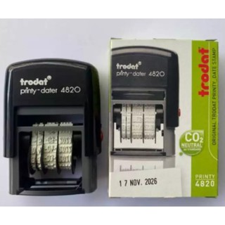 Dấu ngày tháng năm cao 4mm (Trodat 4820)