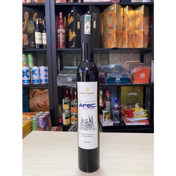 [Chính Hãng] Vang Đà Lạt Đỏ Chateau Dalat APEC 2017 375ml