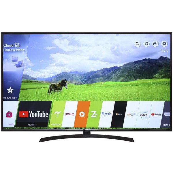 Smart Tivi LG 4K 55 inch 55UN7400PTA - Hệ điều hành WebOS Smart TV 5.0, Có Magic Remote