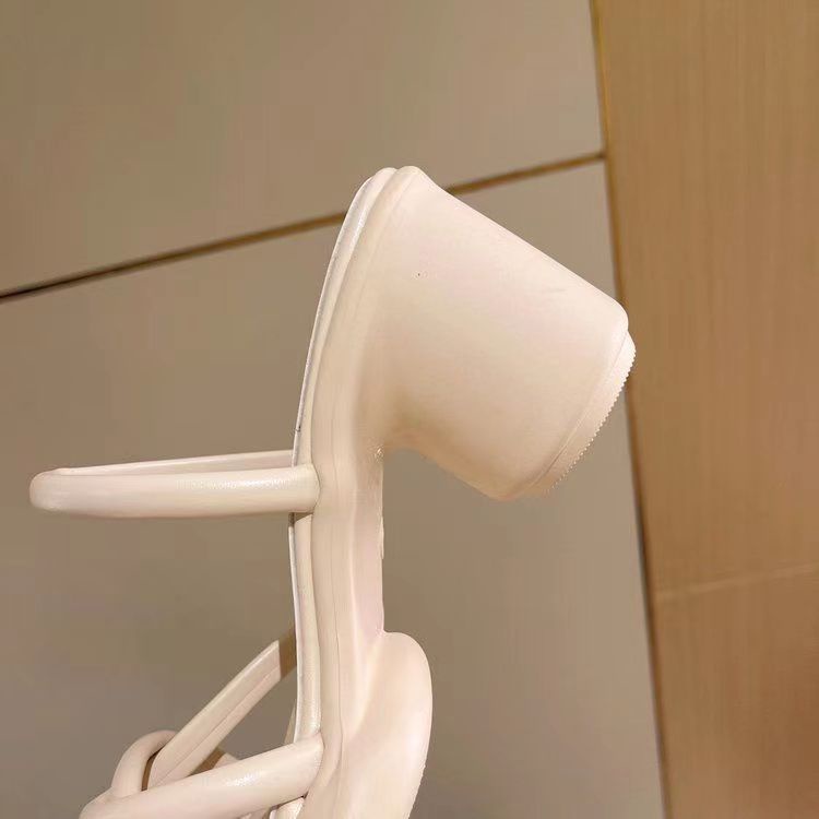 Dép Cao Gót 5-8cm Quai Chéo Thời Trang Mùa Hè Hàn Quốc Cho Nữ 2022