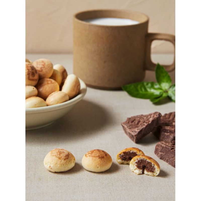 0[LOTTE] BÁNH KANCHO NHÂN SOCOLA 54G - [롯데] 칸쵸 54G